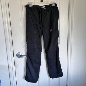 KOI Womens 724-P  Small Petite Koi Tech Lindsey 2.0 Scrub Pants Black